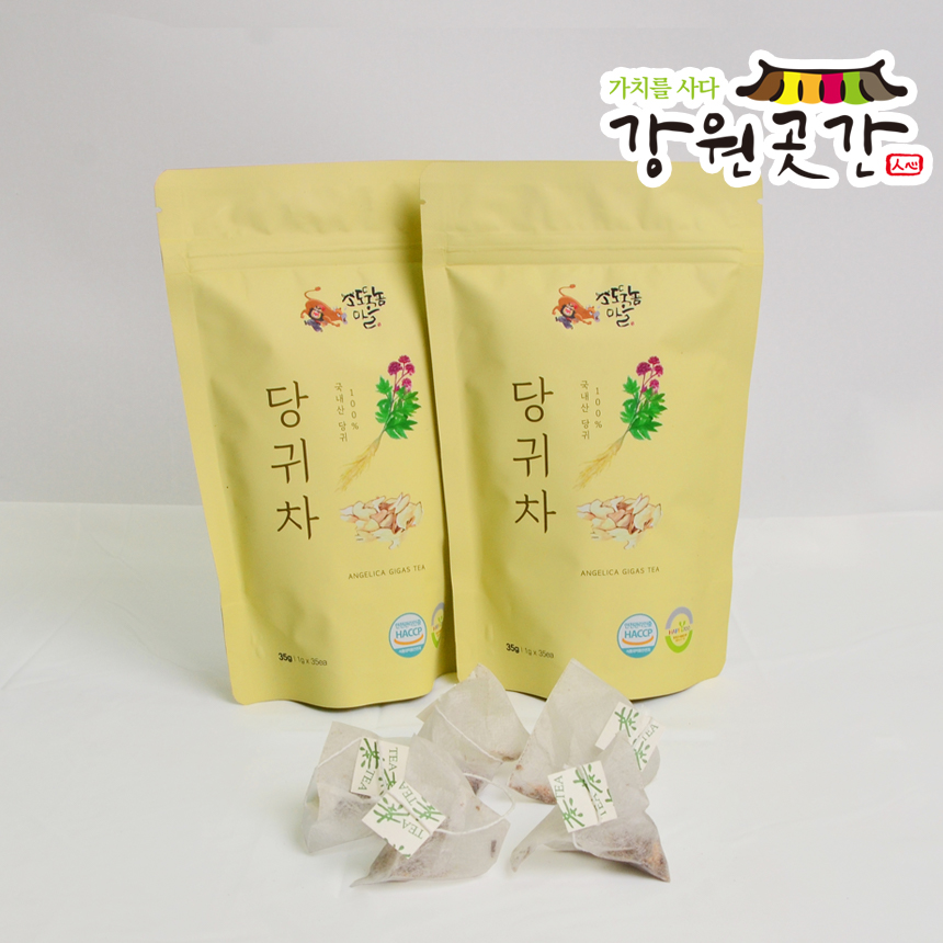 [평창] 소도둑놈마을 당귀차 티백 35개입 - 강원곳간.com