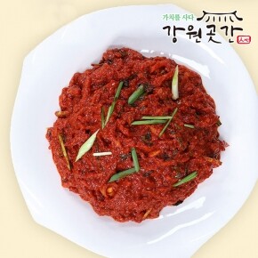 강원도 평창 꽃순이 김장김치양념 4kg (절임배추 10kg용 김장속)(무료배송)