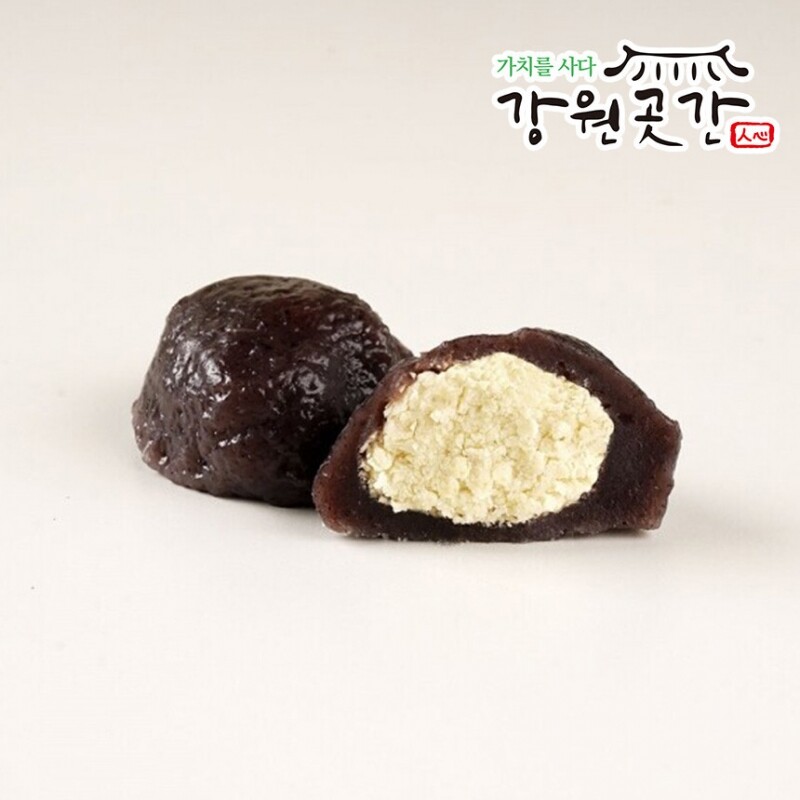 [평창] 채충자 감자떡 흑미감자떡 1.3kg - 강원곳간.com