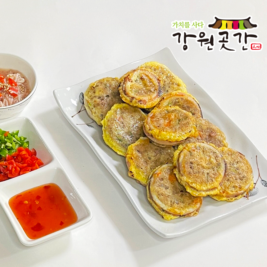 [속초] 속초 서락키친 김치해물순대 인삼 아바이순대 (슬라이스) 500g - 강원곳간.com