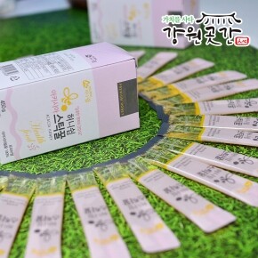 강원양봉 허니쉼 국산꿀 스틱꿀 15g 30포 (아카시아꿀, 피나무꿀, 야생화꿀)