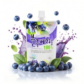 [정선]블루베리즙 100% 1박스(80ml*30포)